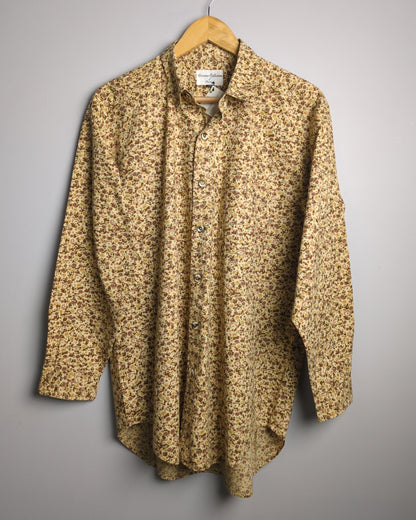 Trimmer Collection Brown Floral Shirt