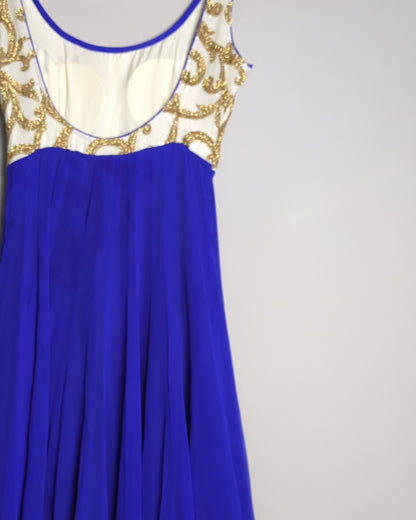 Ananiah Blue Anarkali Dress