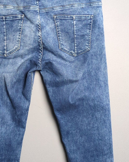 Benetton Blue Acid Wash