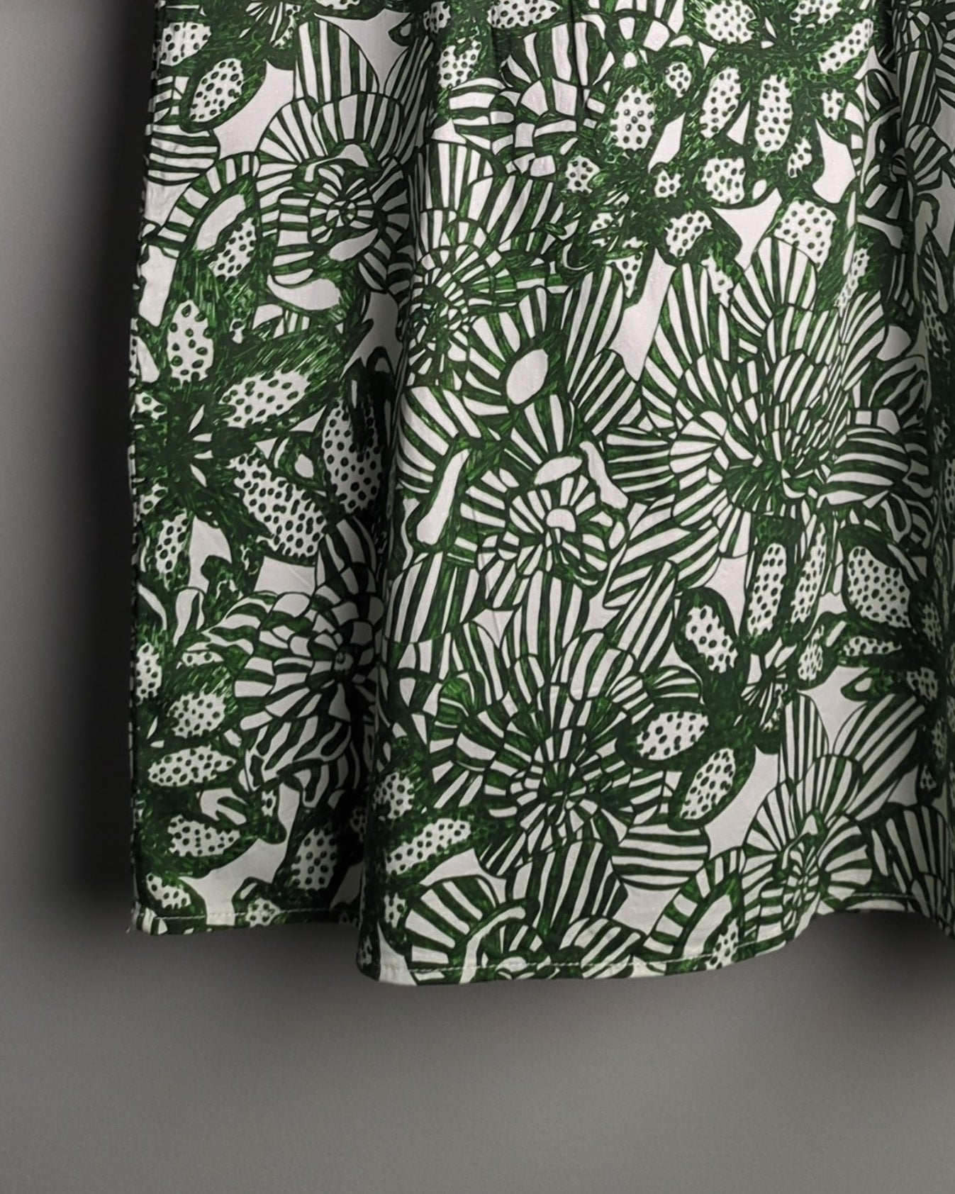H&M Green Floral Dress