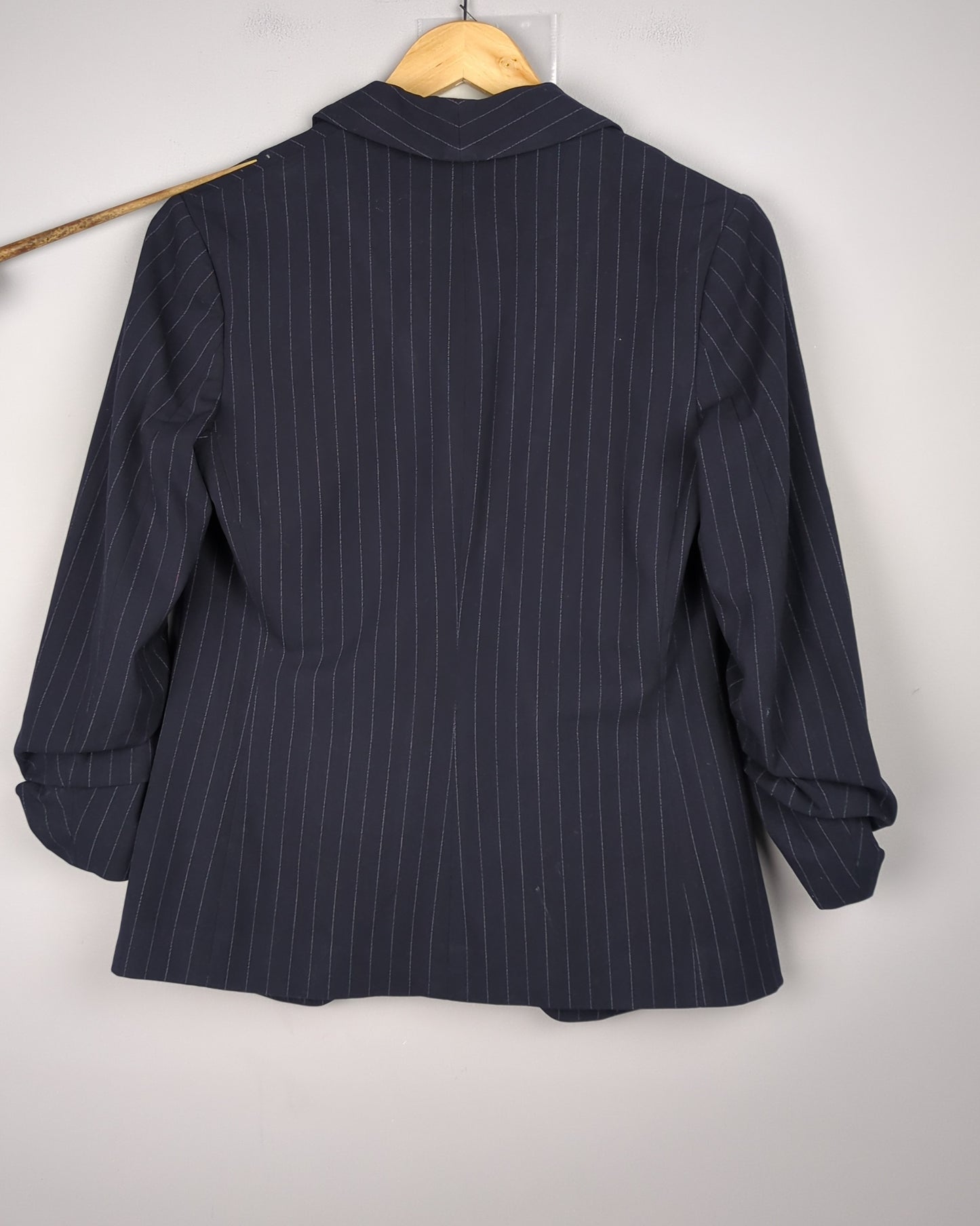 Black Striped Blazer