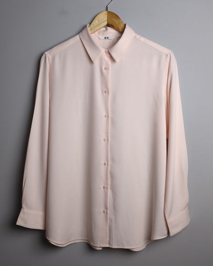 Uniqlo Pink Button-Down Shirt