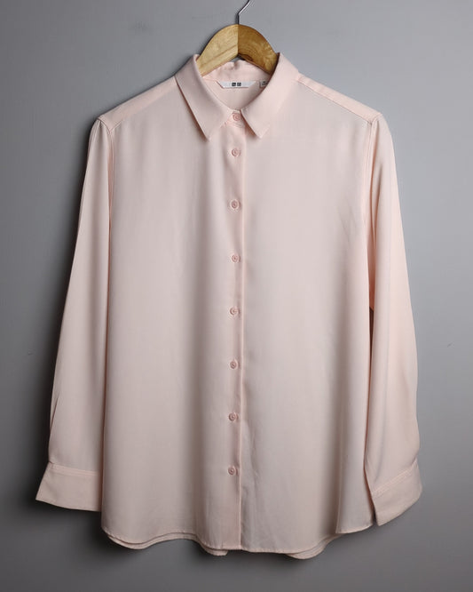 Uniqlo Pink Button-Down Shirt