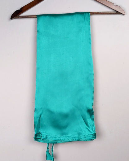 Green Embroidered Saree