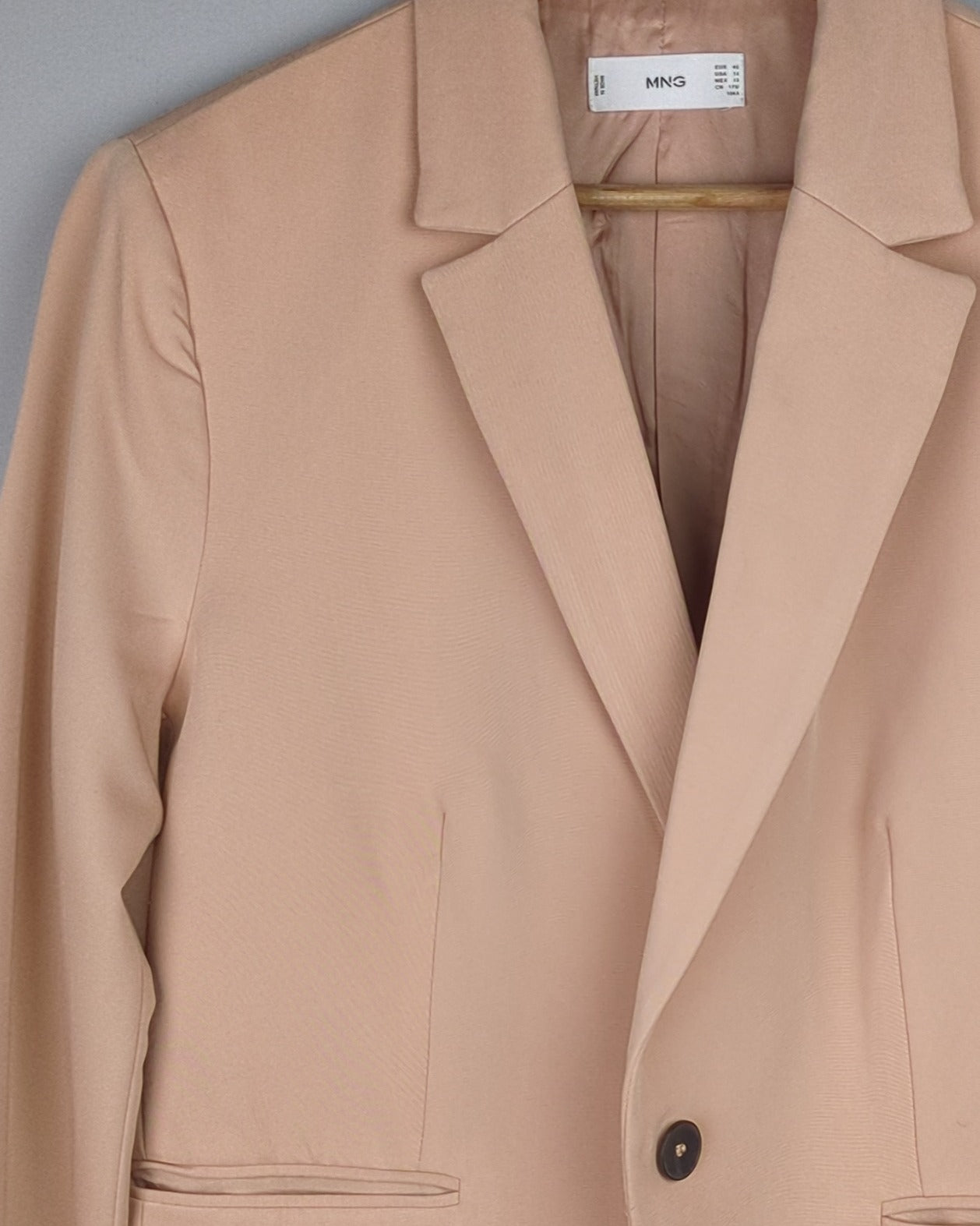 Mango Beige Blazer Jacket