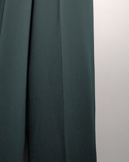 Zara Woman Green Wide Trousers