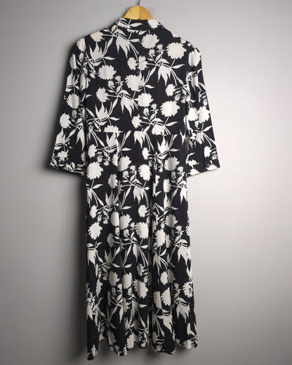 Zara Black Floral Shirt