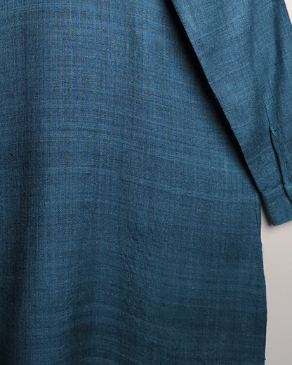 Mehaka Mirpuri Couture Blue Utility Dress Shirt
