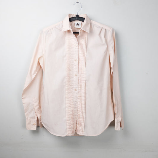 Light Pink Pleated Dress Shirt