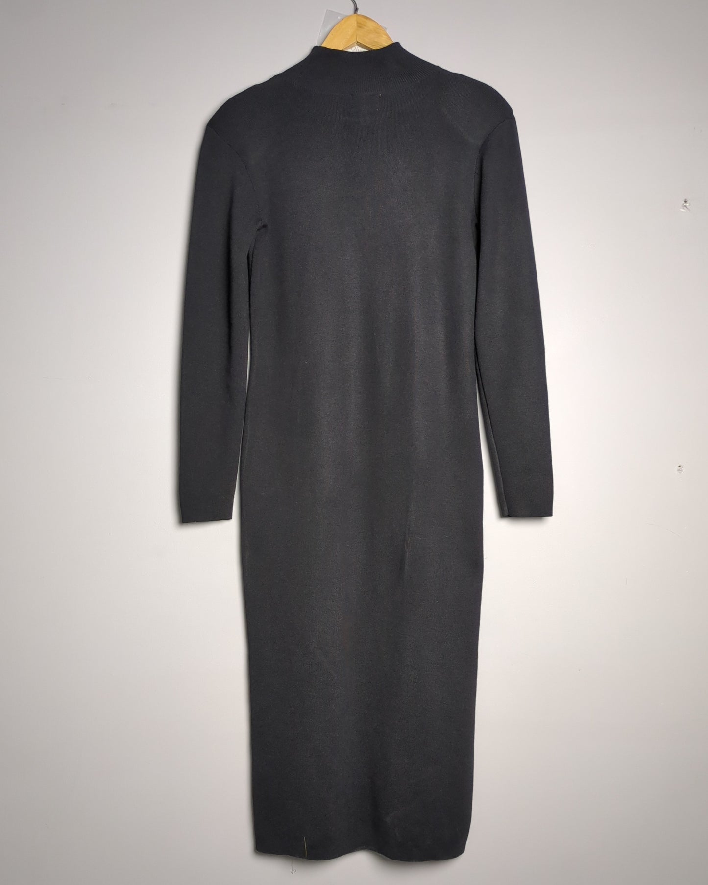 H&M Black Mock-Neck Dress