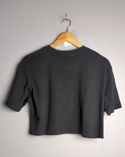 Zara Gray Crop T-Shirt