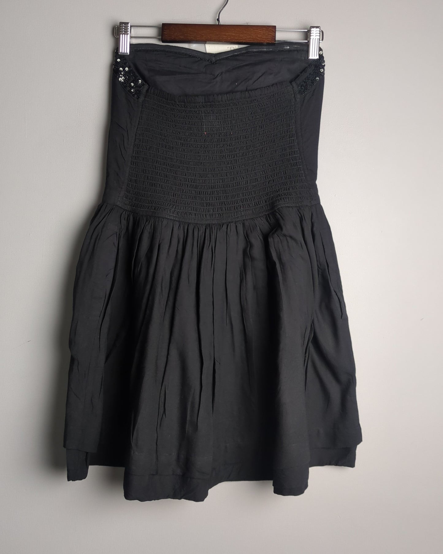Superdry Black Strapless Dress