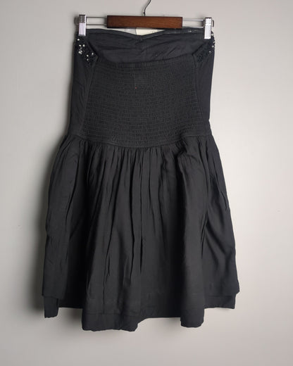 Superdry Black Strapless Dress