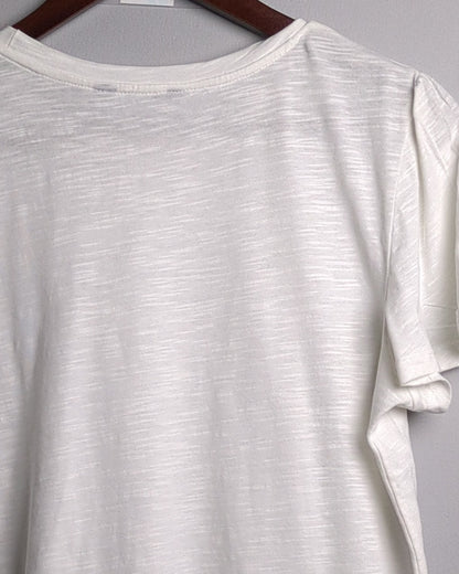 M&S White Lace Blouse