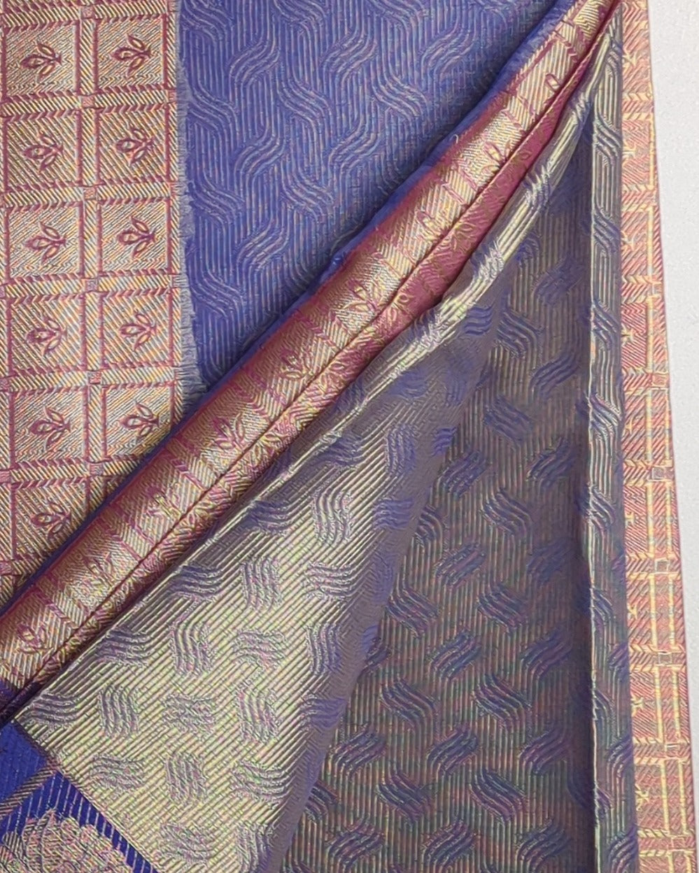 Blue Silk Saree