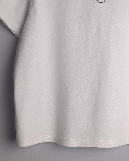 Divided White Graphic T-Shirt