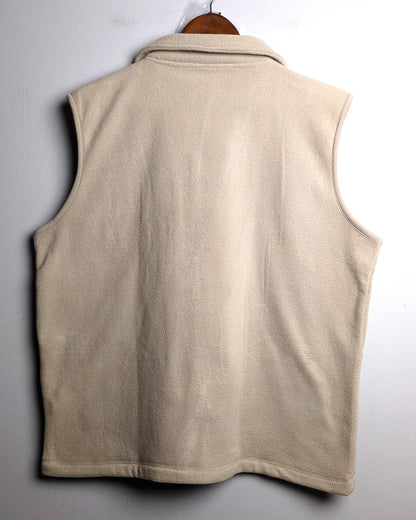 Twl Beige Fleece Vest