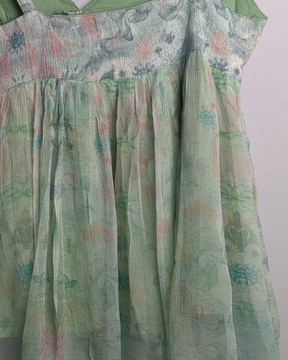 Endless Summer Green Floral Camisole