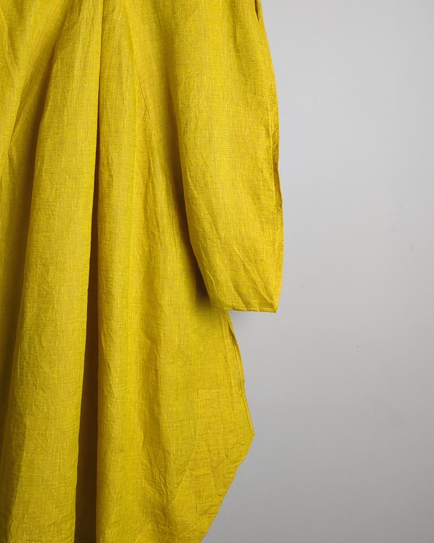 Chola Orange Linen Dress