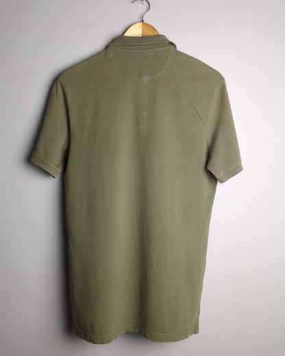 Cotton World Green Polo Shirt