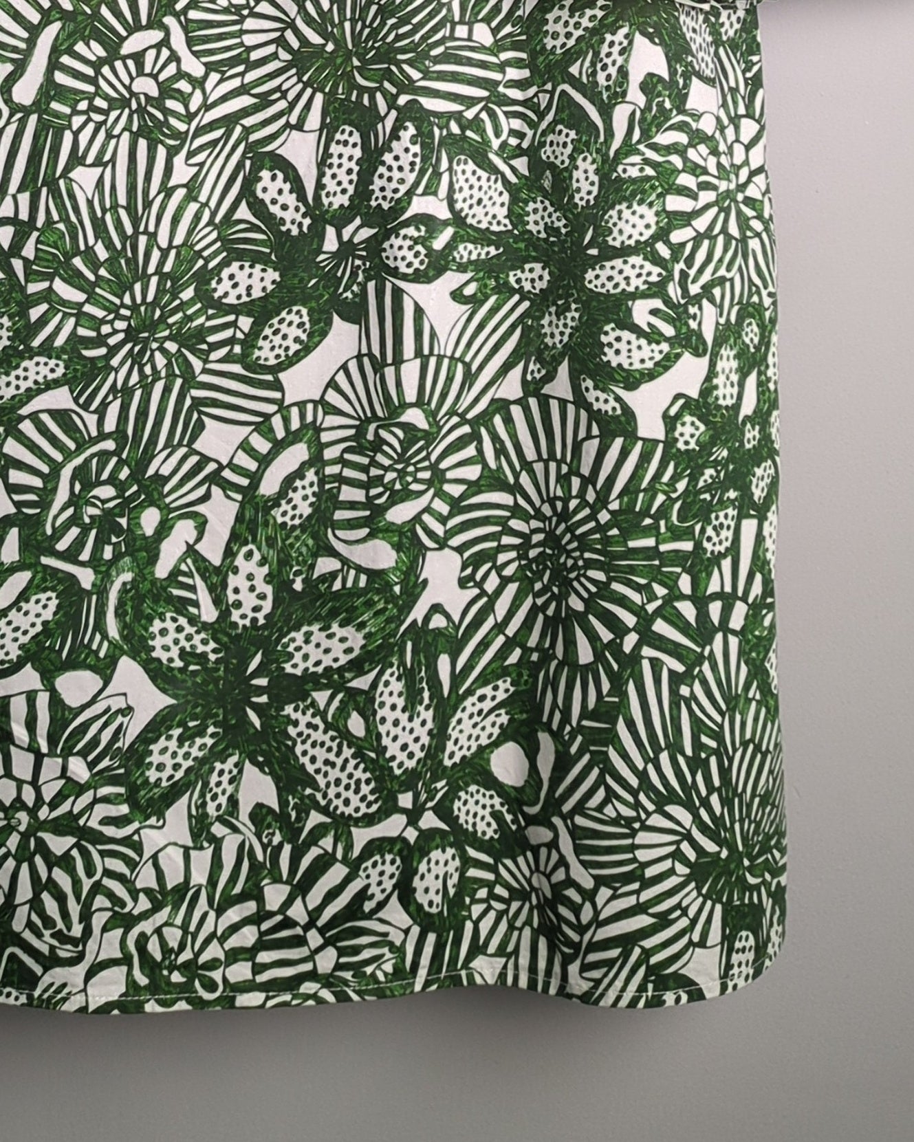 H&M Green Floral Dress
