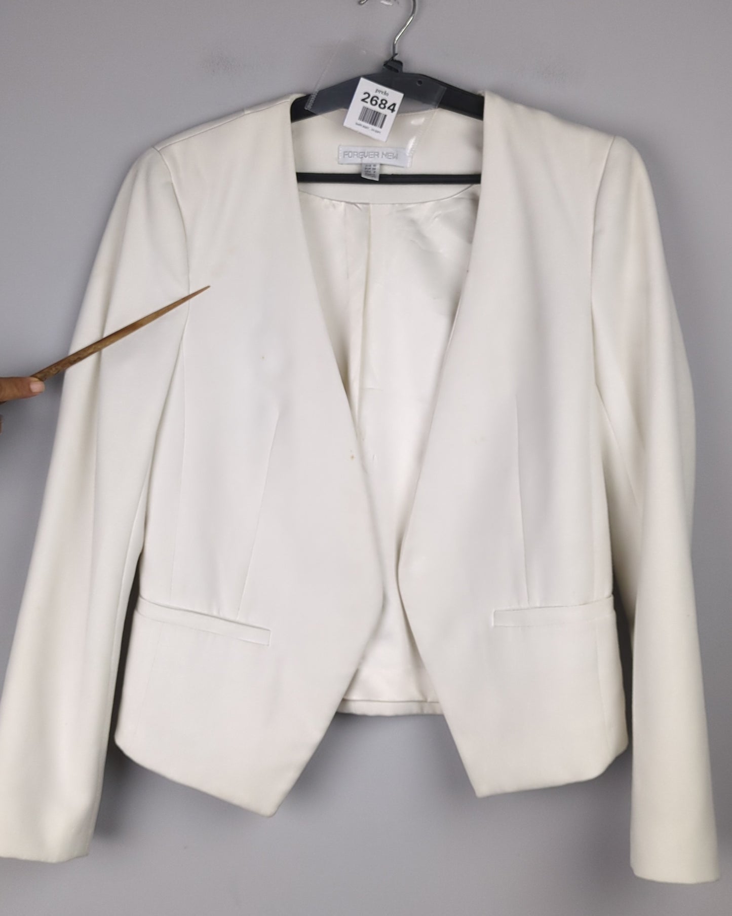 White Blazer Jacket