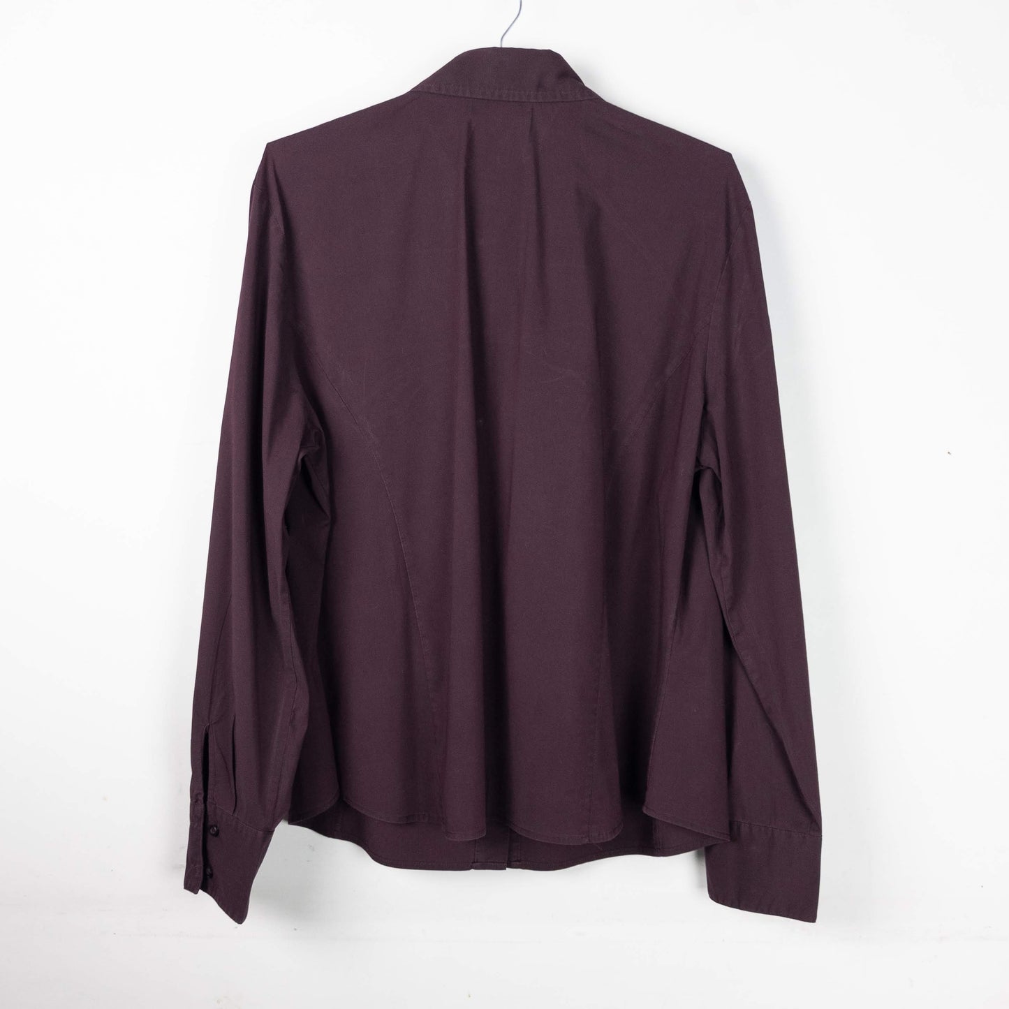 Burgundy Button Down Shirt