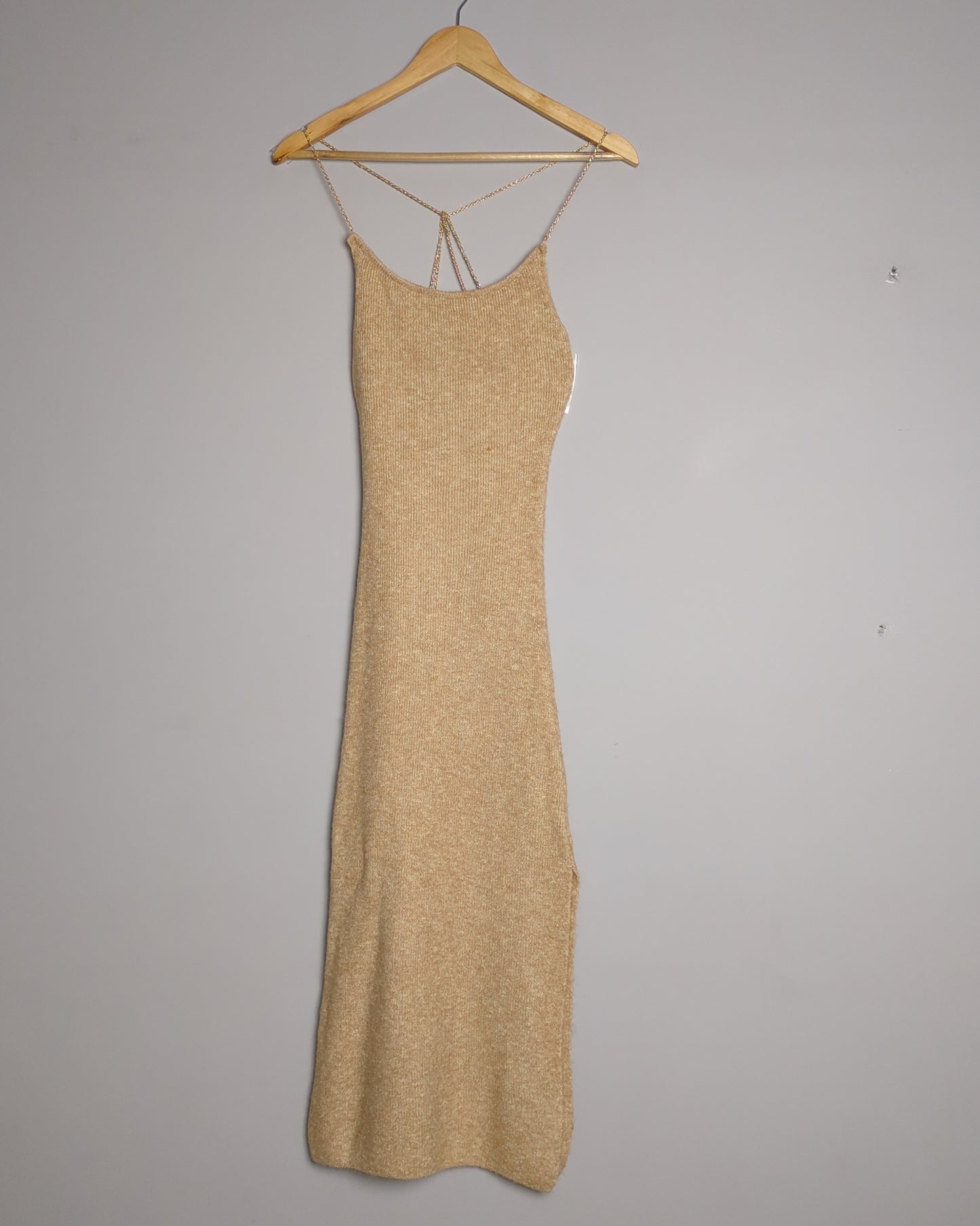Zara Beige Knit Dress