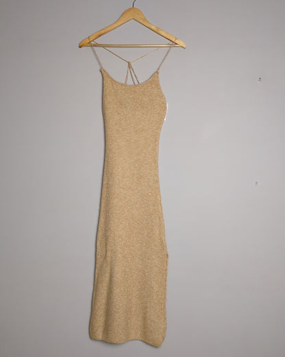 Zara Beige Knit Dress