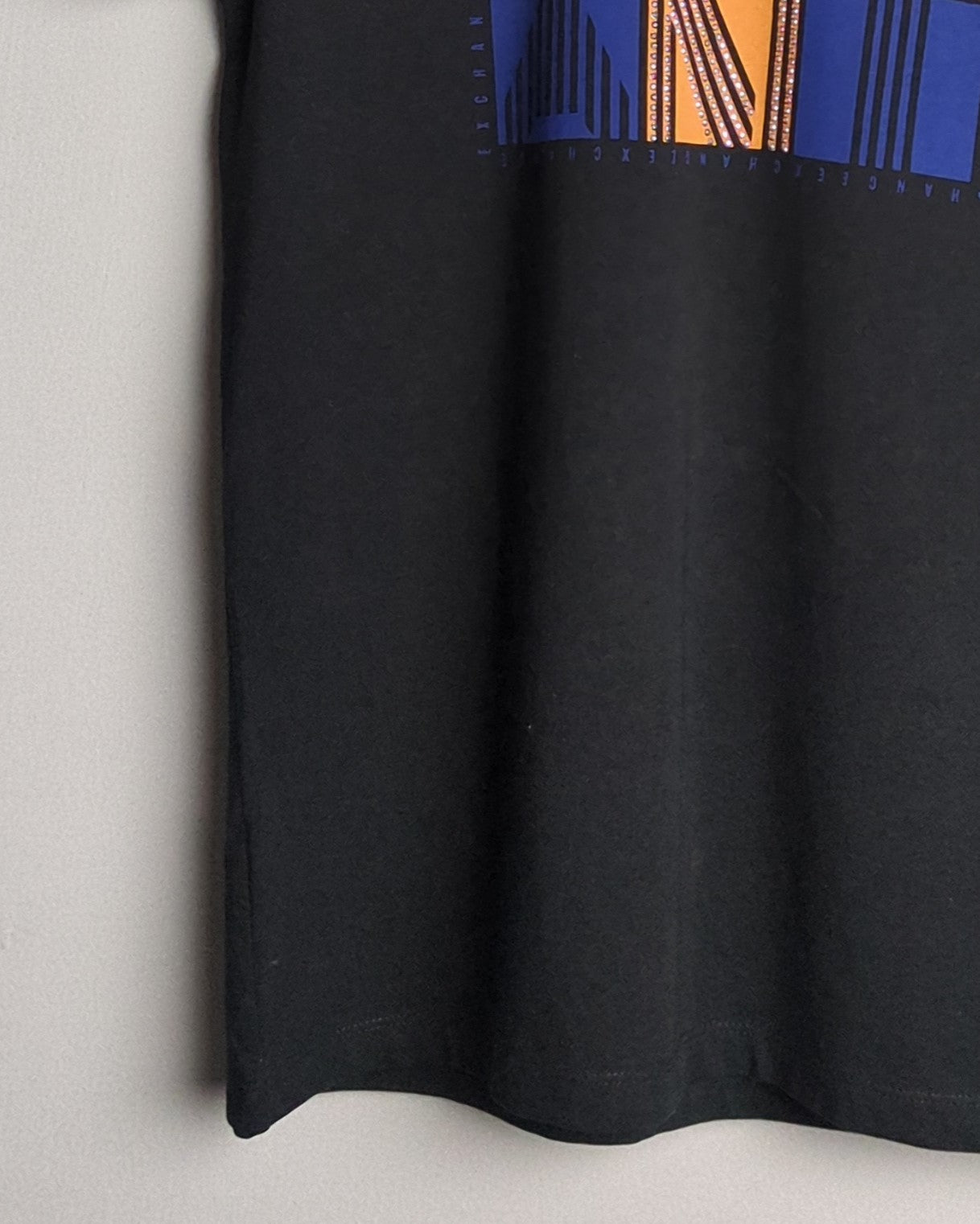 Armani Exchange Black Graphic T-Shirt