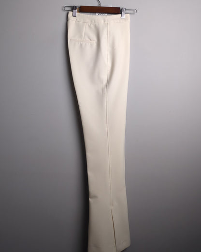 Zara Beige Tailored Trousers