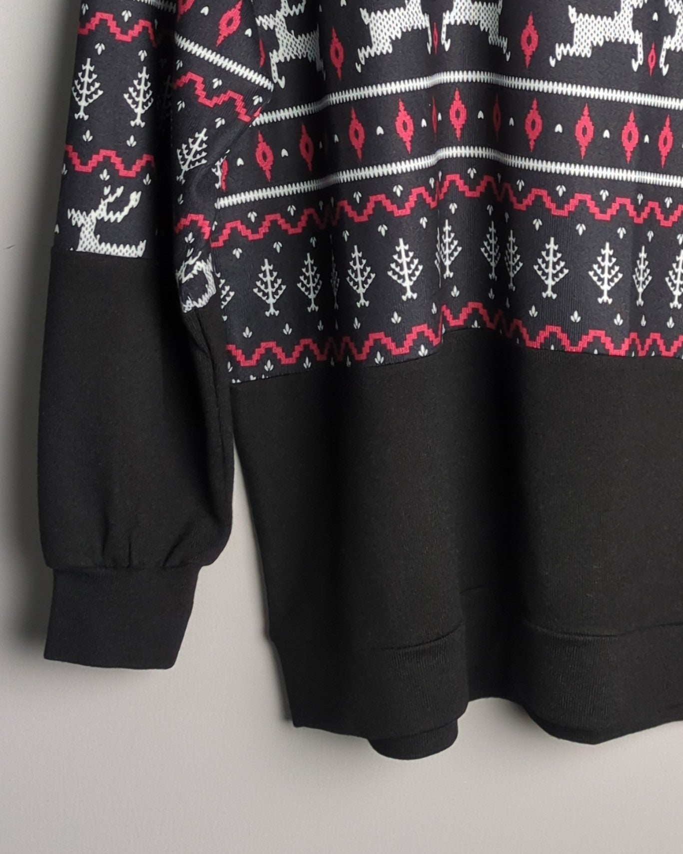 Urbanic Black Holiday Sweatshirt