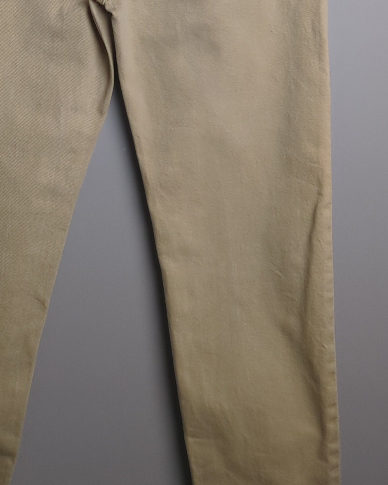 H&M Beige High-Waisted Jeans