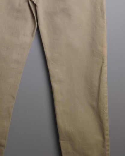 H&M Beige High-Waisted Jeans