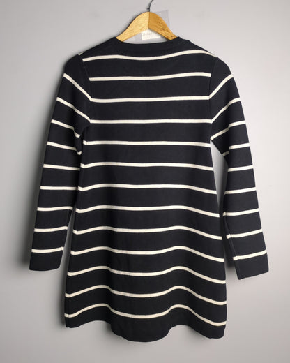 Zara Black Striped Sweater