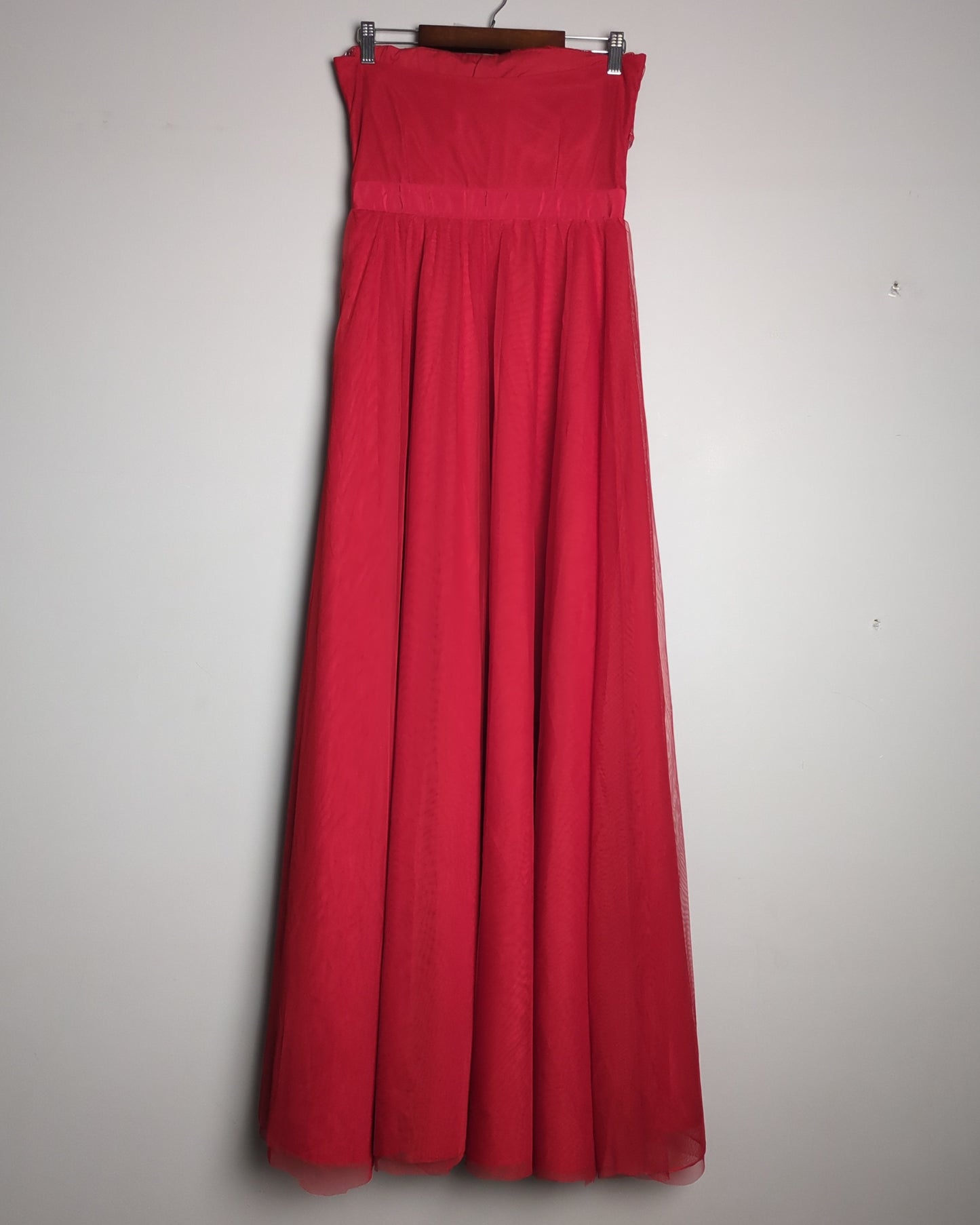 Dibiskle Red Maxi Dress