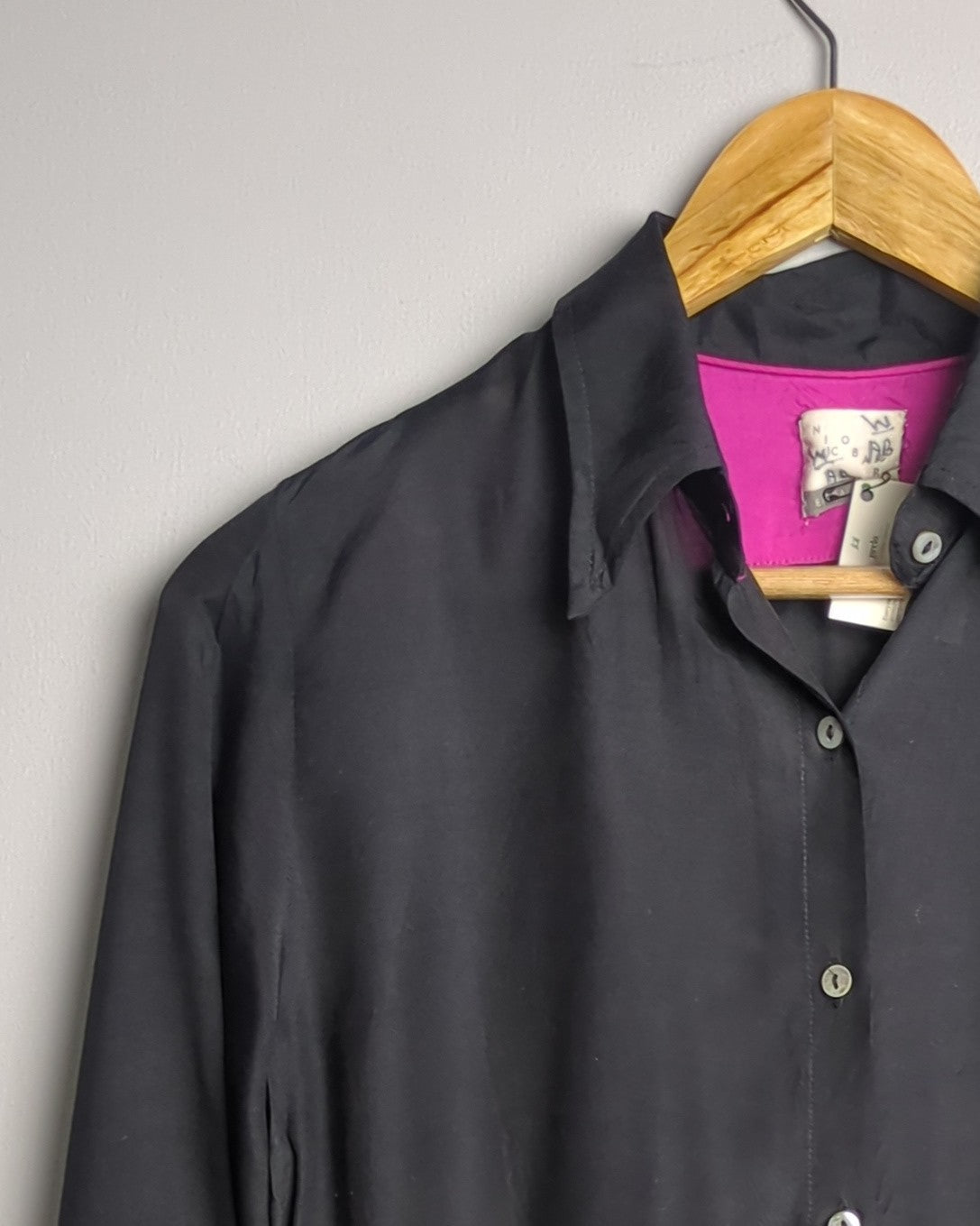 Nicobar Black Flamingo Shirt