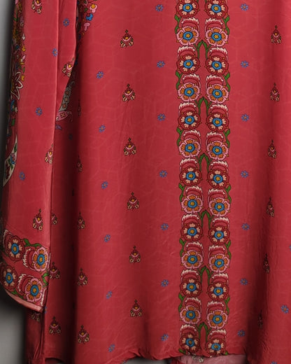 Red Bohemian Tunic