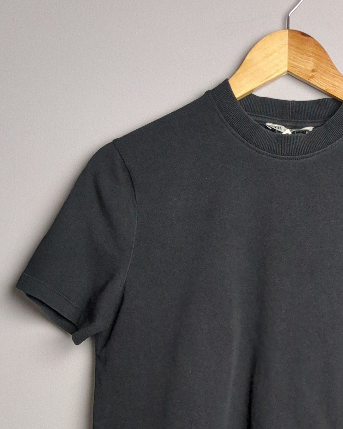 Zara Gray Basic T-shirt
