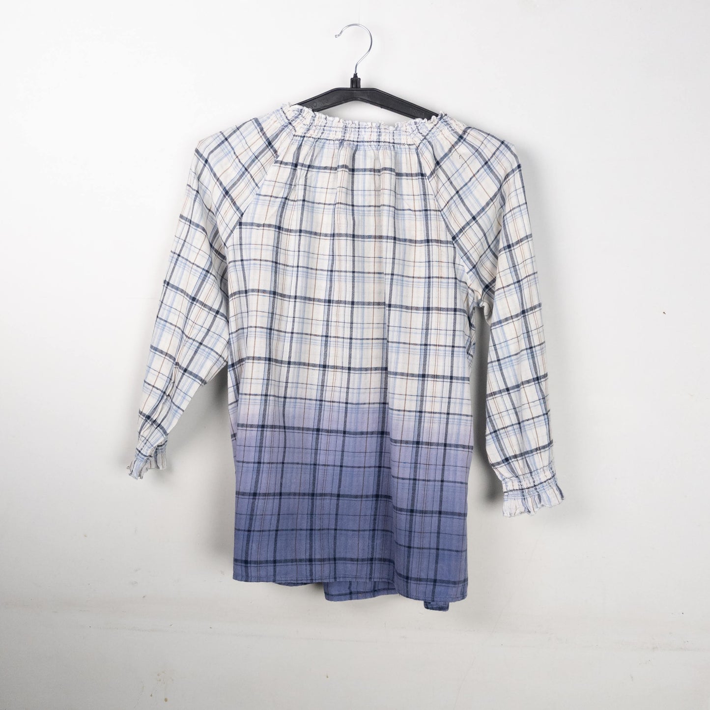 Plaid Floral Tunic