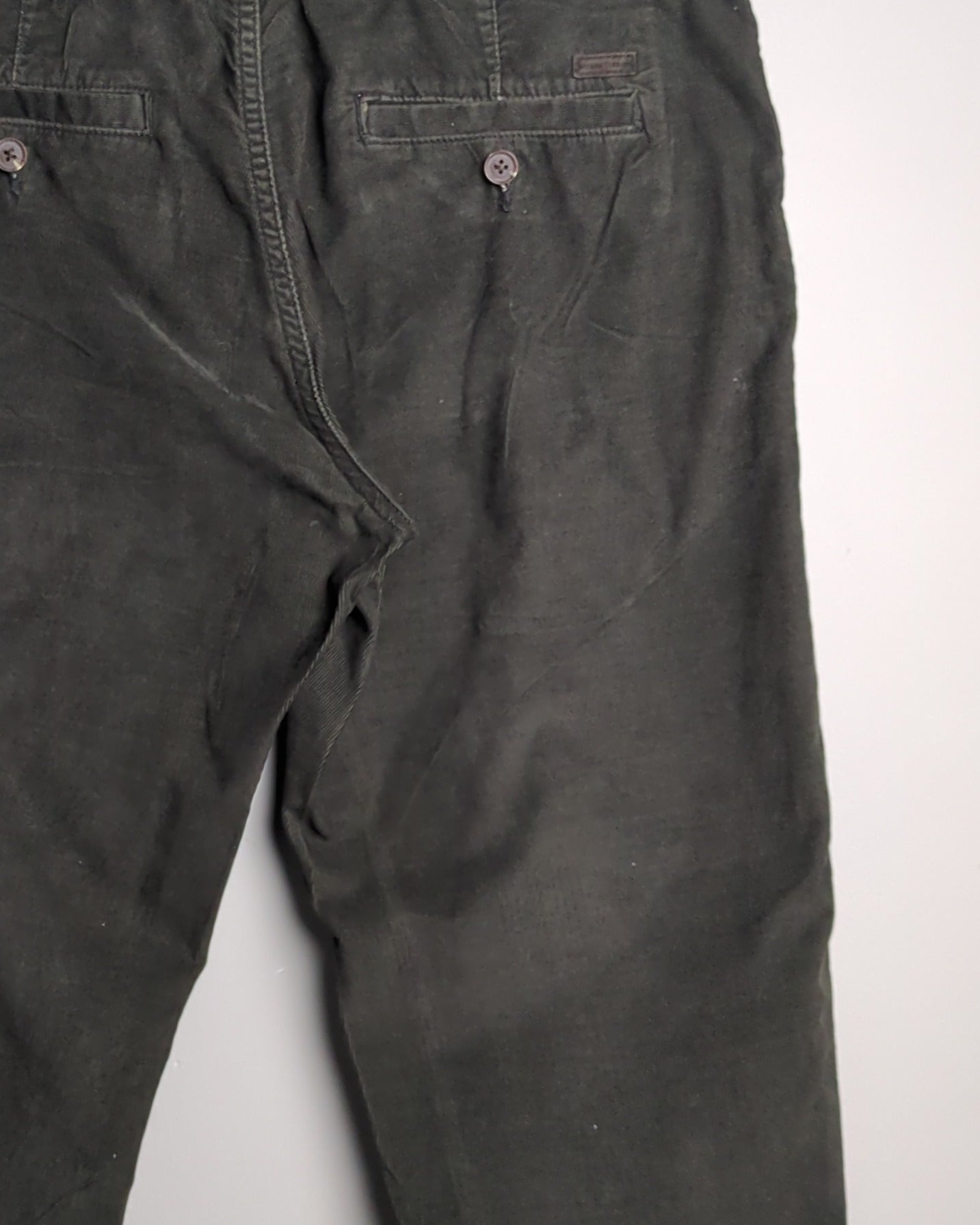 Indian Terrain Green Corduroy Trousers