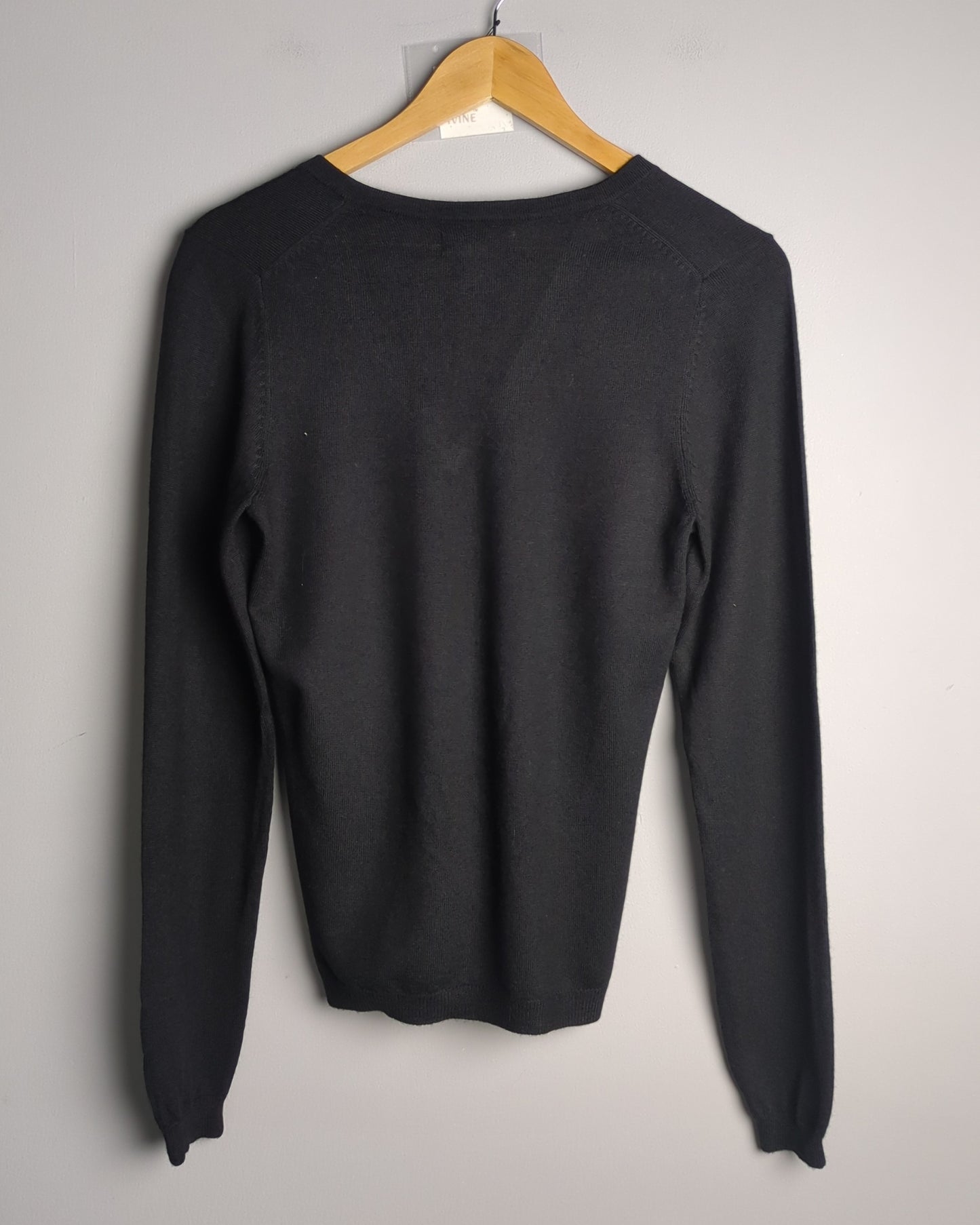 Banana Republic Black V-Neck Sweater