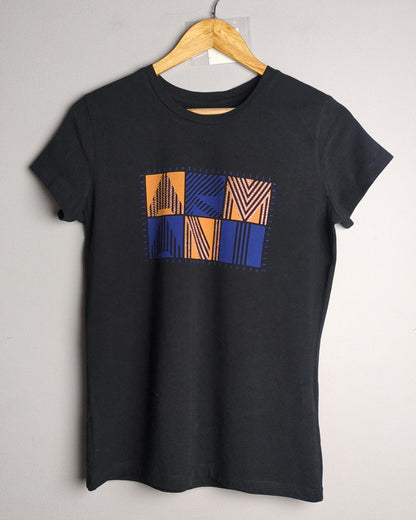 Armani Exchange Black Graphic T-Shirt