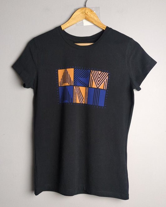 Armani Exchange Black Graphic T-Shirt
