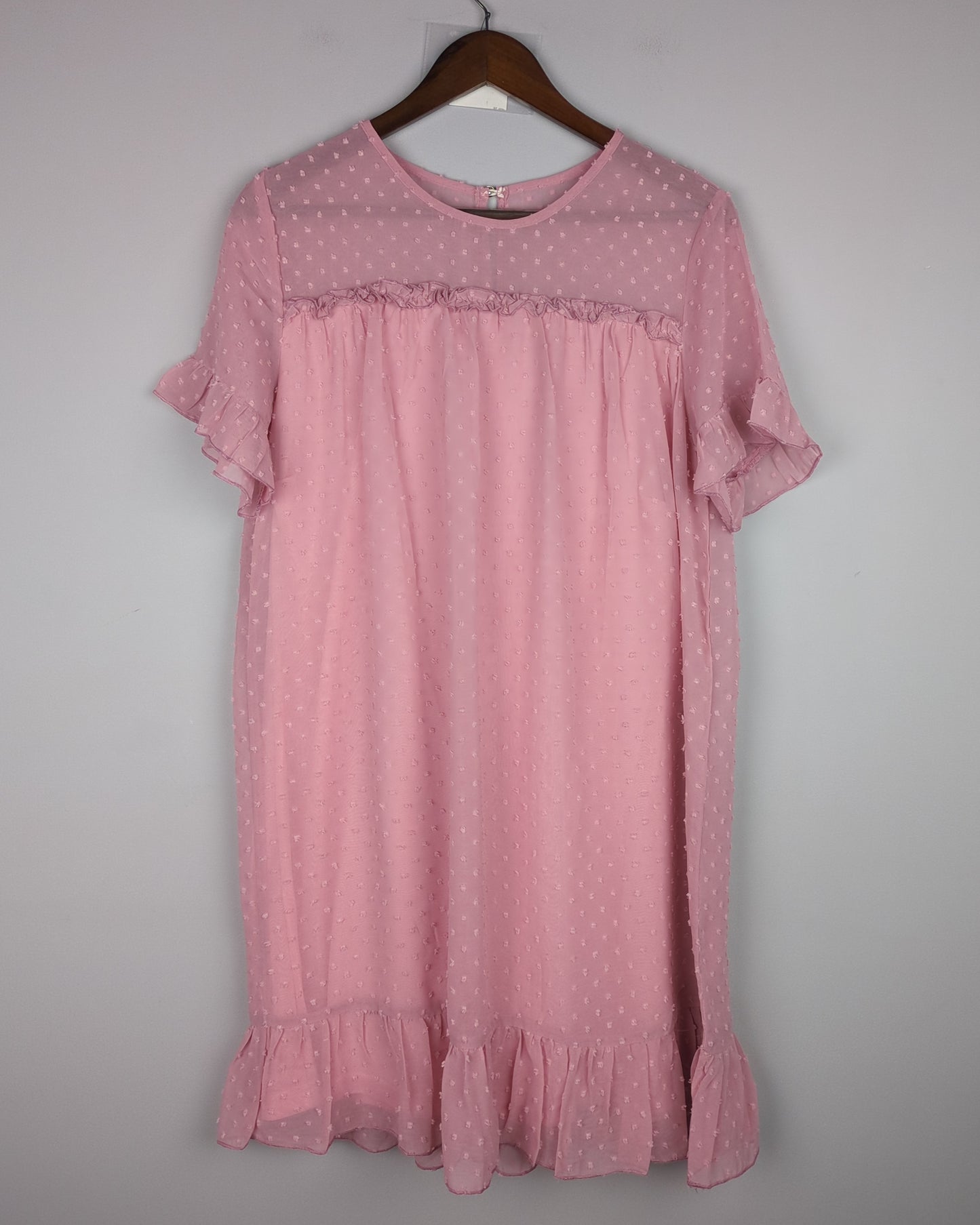 Urbanic Pink Chiffon Blouse