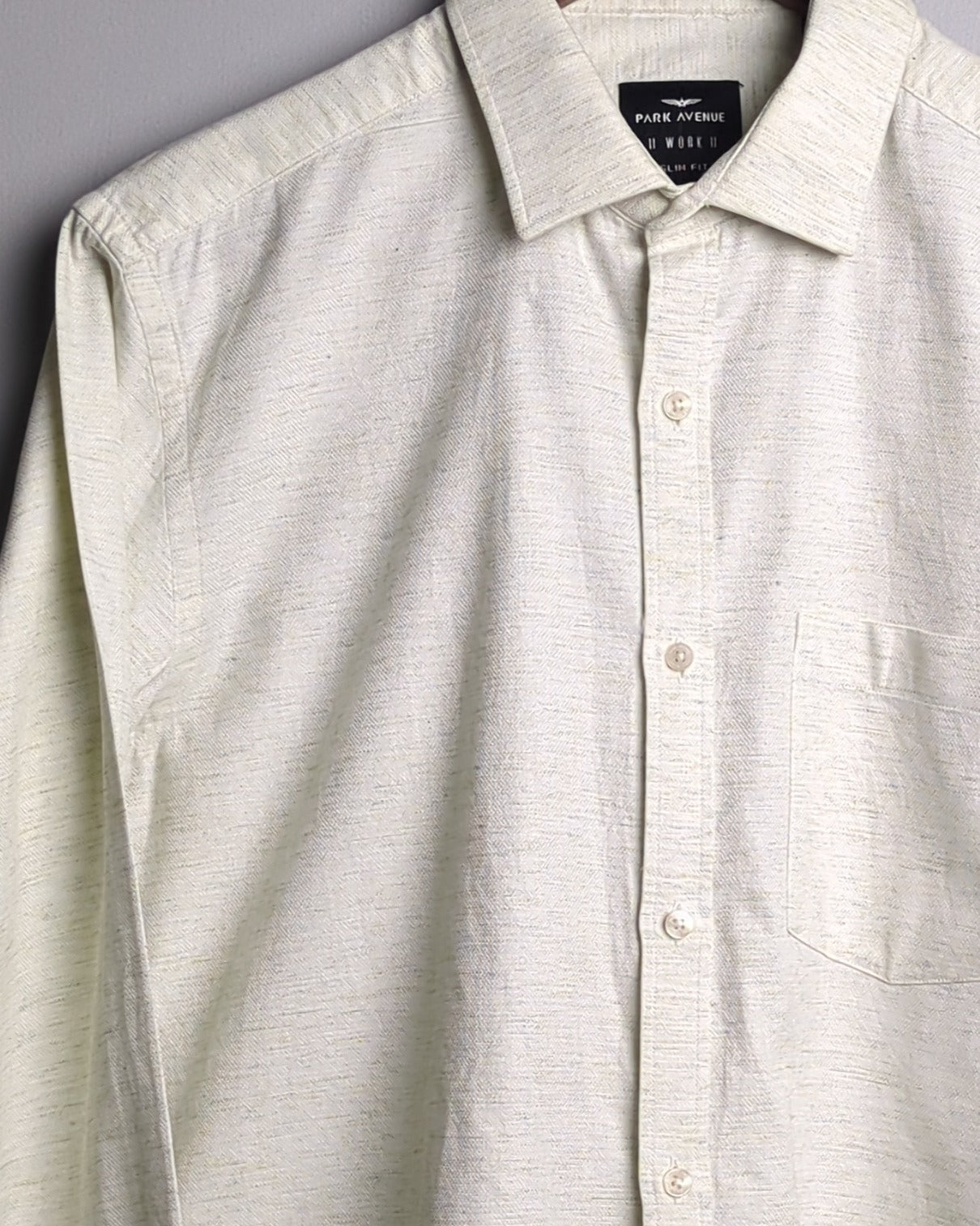 Park Avenue Beige Casual Shirt