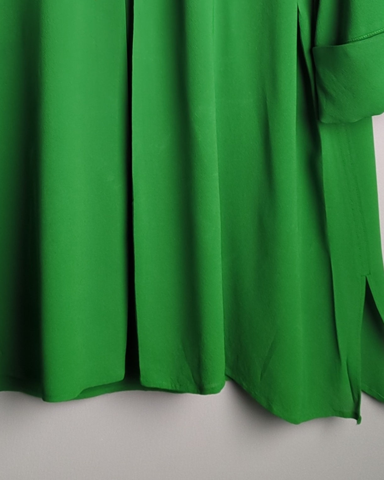 Arket Green Collared Blouse