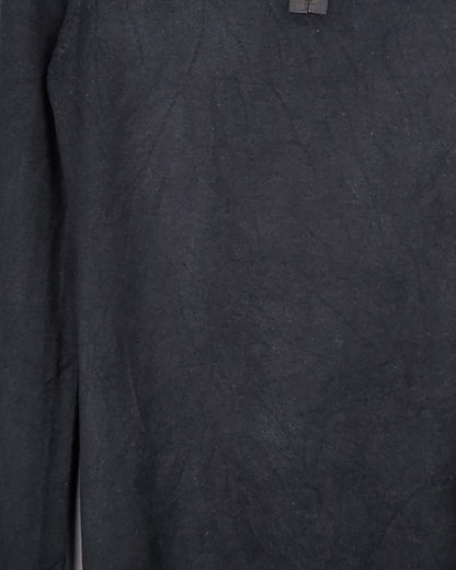 Black Back-Zip Sweater
