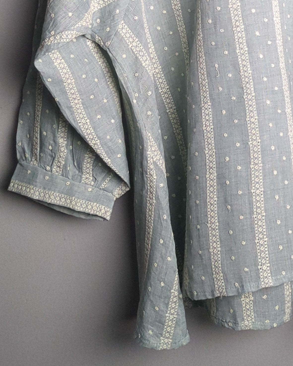Zara Blue Tunic Blouse