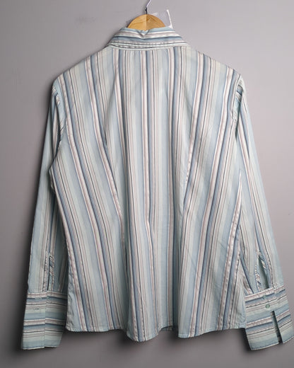 Nelson Eva Blue Button Shirt